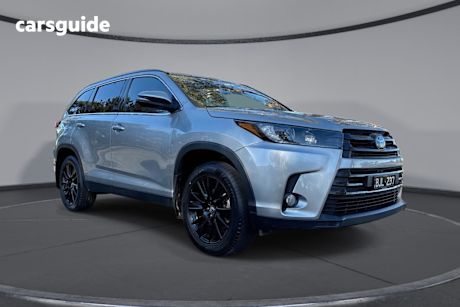 Silver 2019 Toyota Kluger SUV BLACK EDITION F