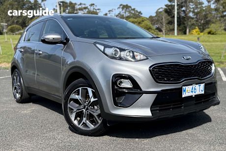 Grey 2020 Kia Sportage SUV SX 4X4