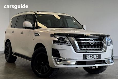 White 2022 Nissan Patrol SUV TI-L 4X4