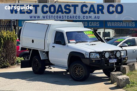 White 2012 Nissan Patrol Leaf Cab Chassis Dx (4X4)