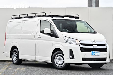 White 2023 Toyota HiAce Commercial R