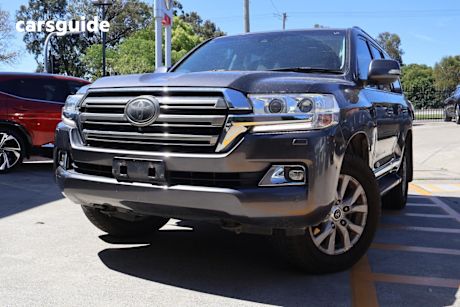 Grey 2016 Toyota Landcruiser Wagon Sahara (4X4)