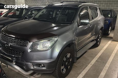 Grey 2016 Holden Colorado 7 SUV TRAILBLAZER 4X4