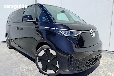 Black 2025 Volkswagen ID. Buzz Wagon Pro Lwb