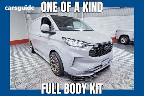 Grey 2024 Ford Transit Custom Commercial SPORT SWB F