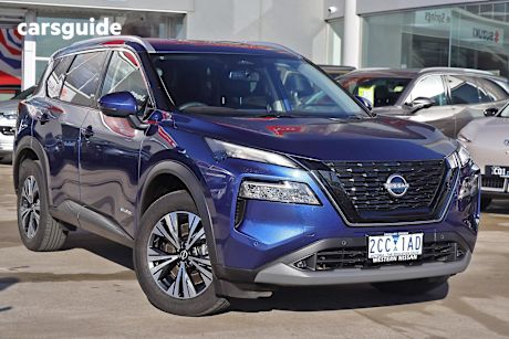 Blue 2024 Nissan X-Trail SUV ST-L E-POWER 4WD