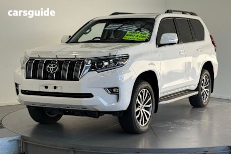 White 2022 Toyota Landcruiser Prado SUV KAKADU 4X4