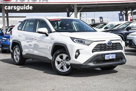 White 2022 Toyota RAV4 SUV GX F