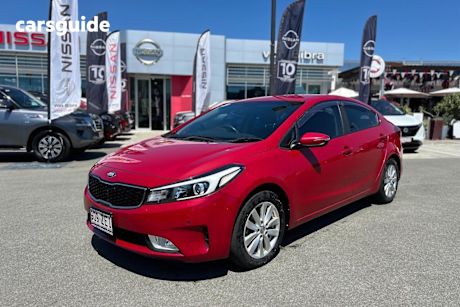 Red 2016 Kia Cerato Sedan S (Av)