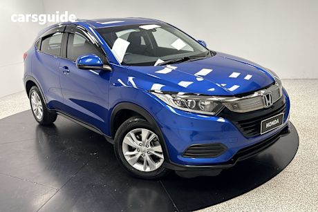 Blue 2018 Honda HR-V SUV VTI F