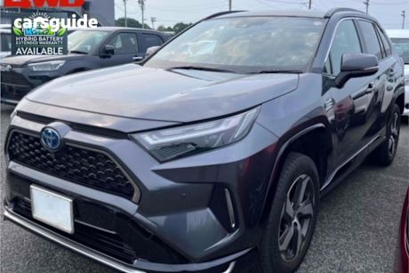 Grey 2022 Toyota RAV4 SUV 4WD PHV SUV