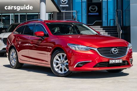 Red 2017 Mazda Mazda6 SUV TOURING F