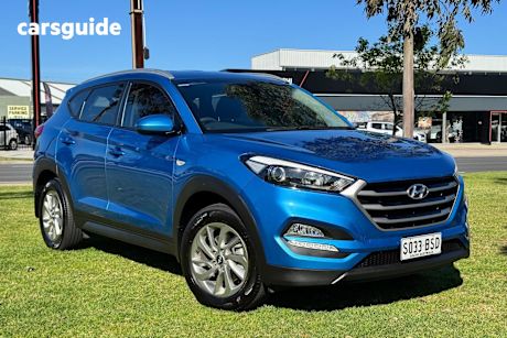 Blue 2017 Hyundai Tucson SUV ACTIVE F