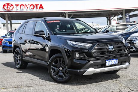Black 2023 Toyota RAV4 SUV EDGE 4X4