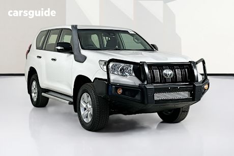 White 2019 Toyota Landcruiser Prado Wagon Gx (4X4)