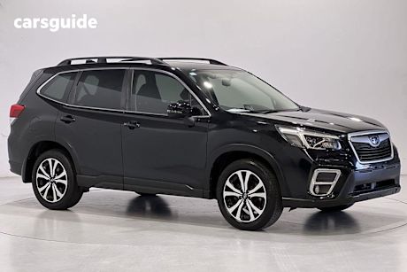 Black 2021 Subaru Forester SUV 2.5I PREMIUM 4WD