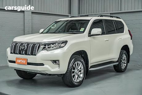 White 2021 Toyota Landcruiser Prado SUV VX 4X4