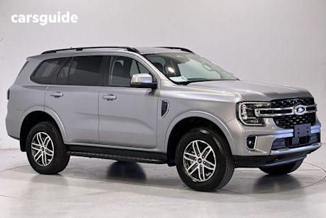Silver 2024 Ford Everest SUV TREND 4X4