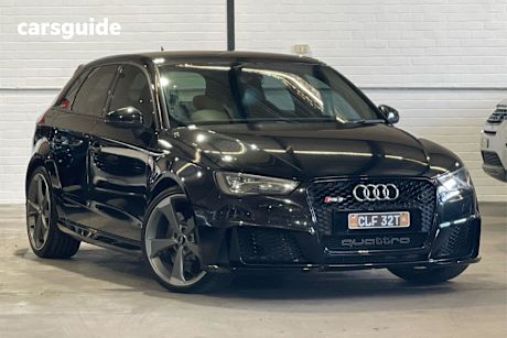 Black 2016 Audi RS3 Hatch 4WD