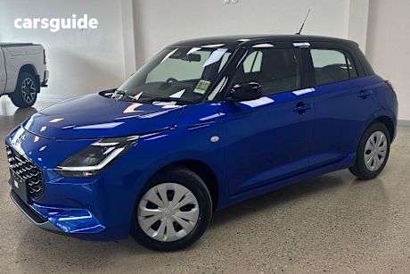 Black 2025 Suzuki Swift Hatch HYBRID F