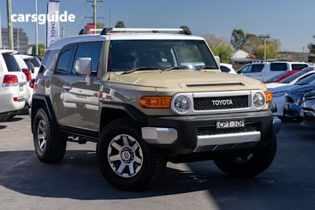 Gold 2013 Toyota FJ Cruiser SUV 4X4