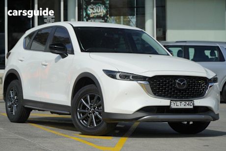 White 2022 Mazda CX-5 SUV TOURING ACTIVE 4X4
