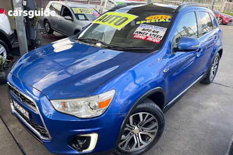 Blue 2015 Mitsubishi ASX Wagon Xls (2Wd)