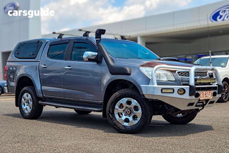 Grey 2015 Holden Colorado Ute Tray LTZ 4X4
