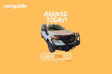 White 2013 Mazda BT-50 Dual Cab Utility Xt (4X4)
