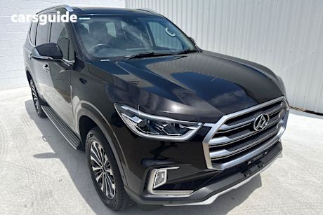 Black 2017 LDV D90 SUV DELUXE 4X4