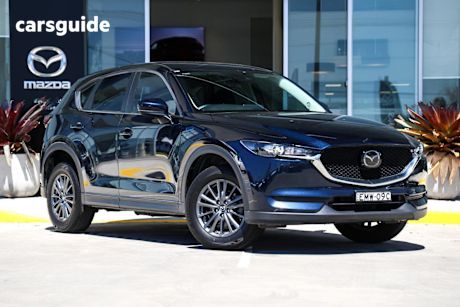 Blue 2020 Mazda CX-5 Wagon Maxx (4X2)