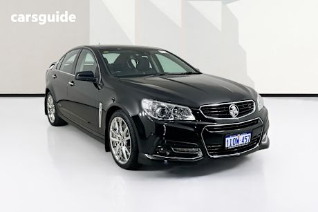 Black 2013 Holden Commodore Sedan Ss-V Redline
