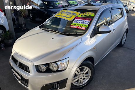 Silver 2013 Holden Barina Hatchback Cd