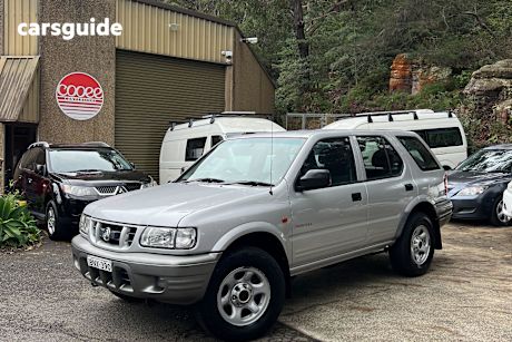 Silver 2002 Holden Frontera SUV (4X4) MX