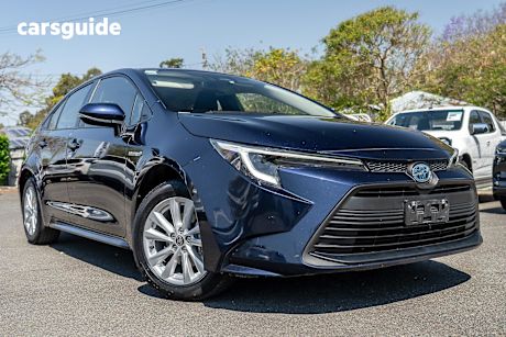 Blue 2023 Toyota Corolla Sedan ASCENT SPORT HYBRID F