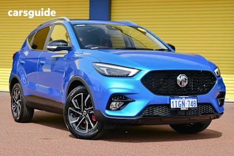 Blue 2024 MG ZST Wagon Essence