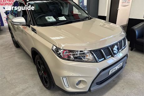 Beige 2016 Suzuki Vitara SUV S TURBO F