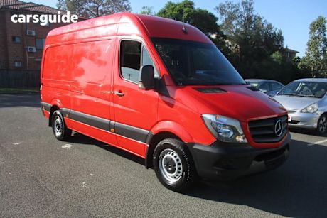 Red 2018 Mercedes-Benz Sprinter Van 313Cdi Mwb