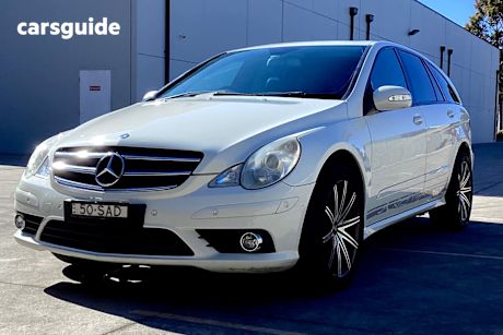 White 2009 Mercedes-Benz R280 Wagon Cdi Alpine Edition (Awd)