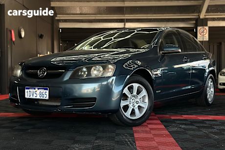 Blue 2010 Holden Commodore Sedan OMEGA R