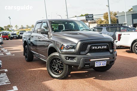 Grey 2021 Ram 1500 Crew Cab Utility Warlock Rambox