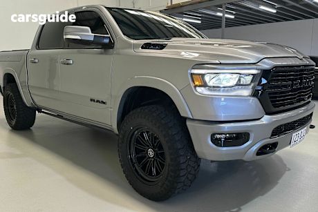 Silver 2022 Ram 1500 Ute Tray LARAMIE RAMBOX