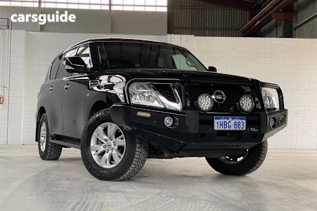 Black 2015 Nissan Patrol Wagon Ti (4X4)