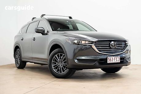 Grey 2022 Mazda CX-8 SUV SPORT F