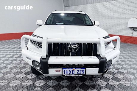 White 2023 Toyota Landcruiser Prado SUV GXL 4X4