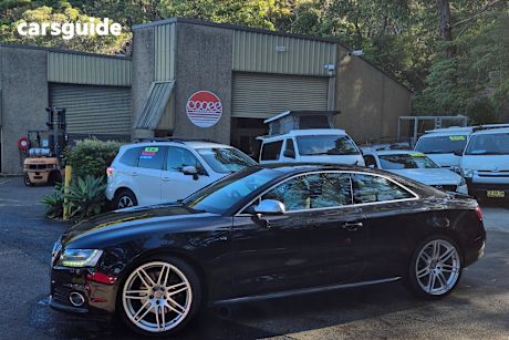 Black 2011 Audi S5 Coupe 4.2 FSI QUATTRO 8T
