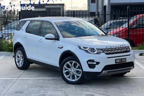 White 2017 Land Rover Discovery Sport Wagon Td4 (110Kw) Hse 5 Seat