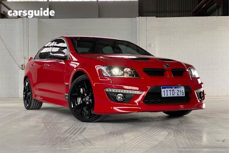 Red 2010 HSV Clubsport Sedan Gxp