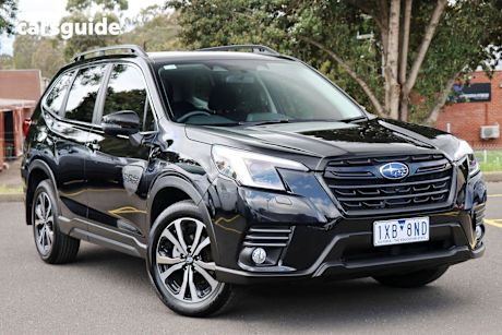 Black 2022 Subaru Forester SUV 2.5I PREMIUM 4WD