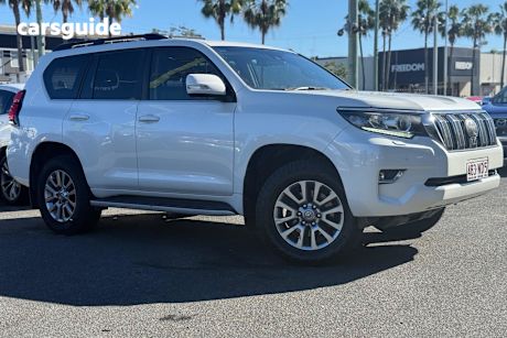 White 2018 Toyota Landcruiser Prado SUV KAKADU 4X4